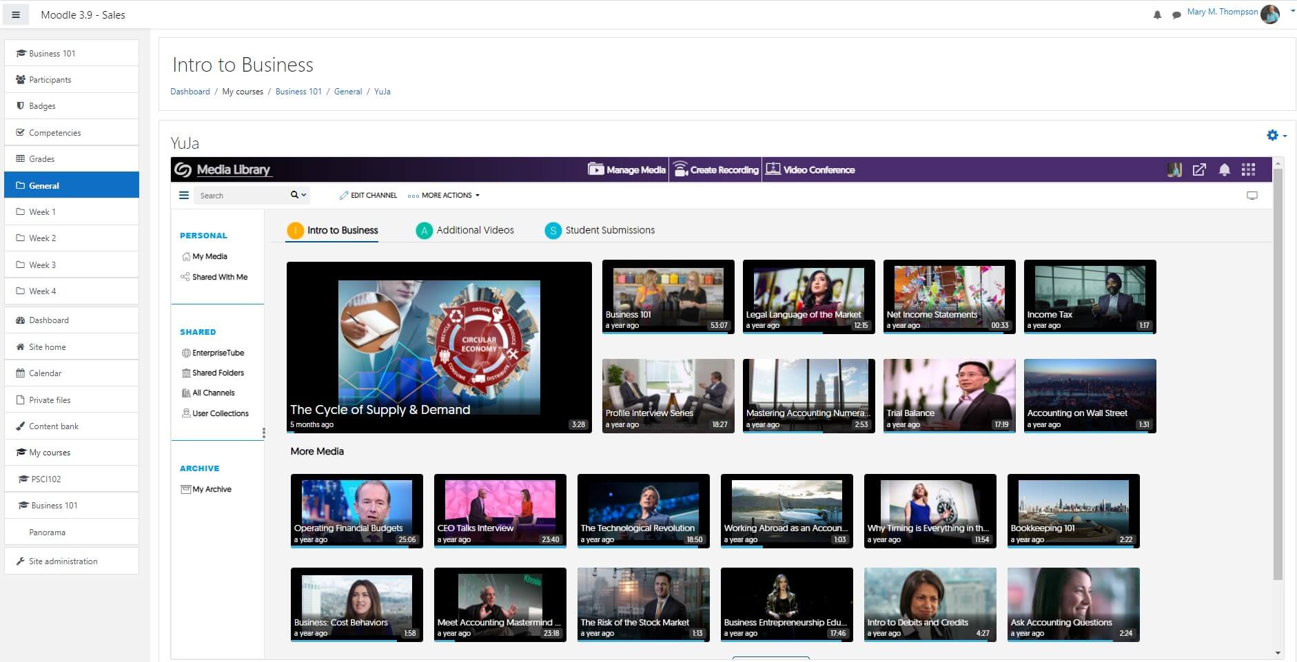 Lecture Capture & Video for Moodle LMS