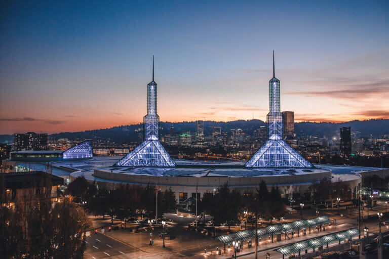 Portland Oregon Skyline