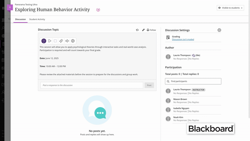 Ability to Embed the SmartSpeaker into Blackboard and Moodle Course Content