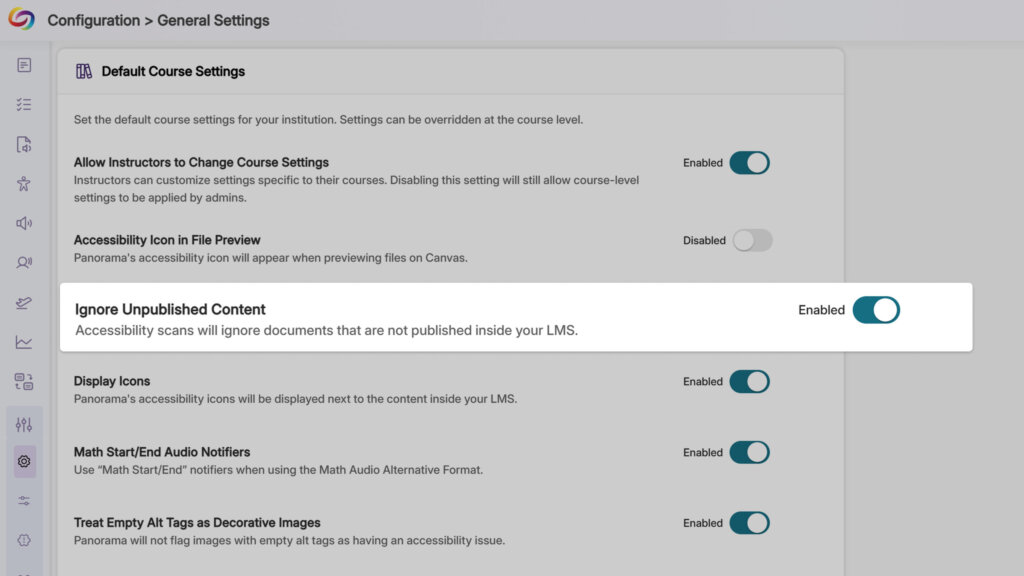 Pano 3811 Filter Unpublished Content Across All Lmss