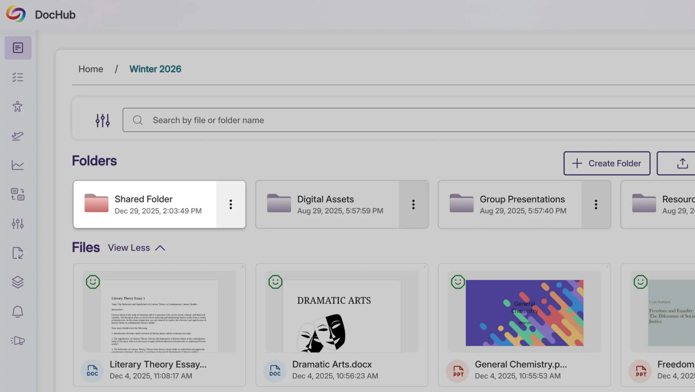 Default DocHub folder