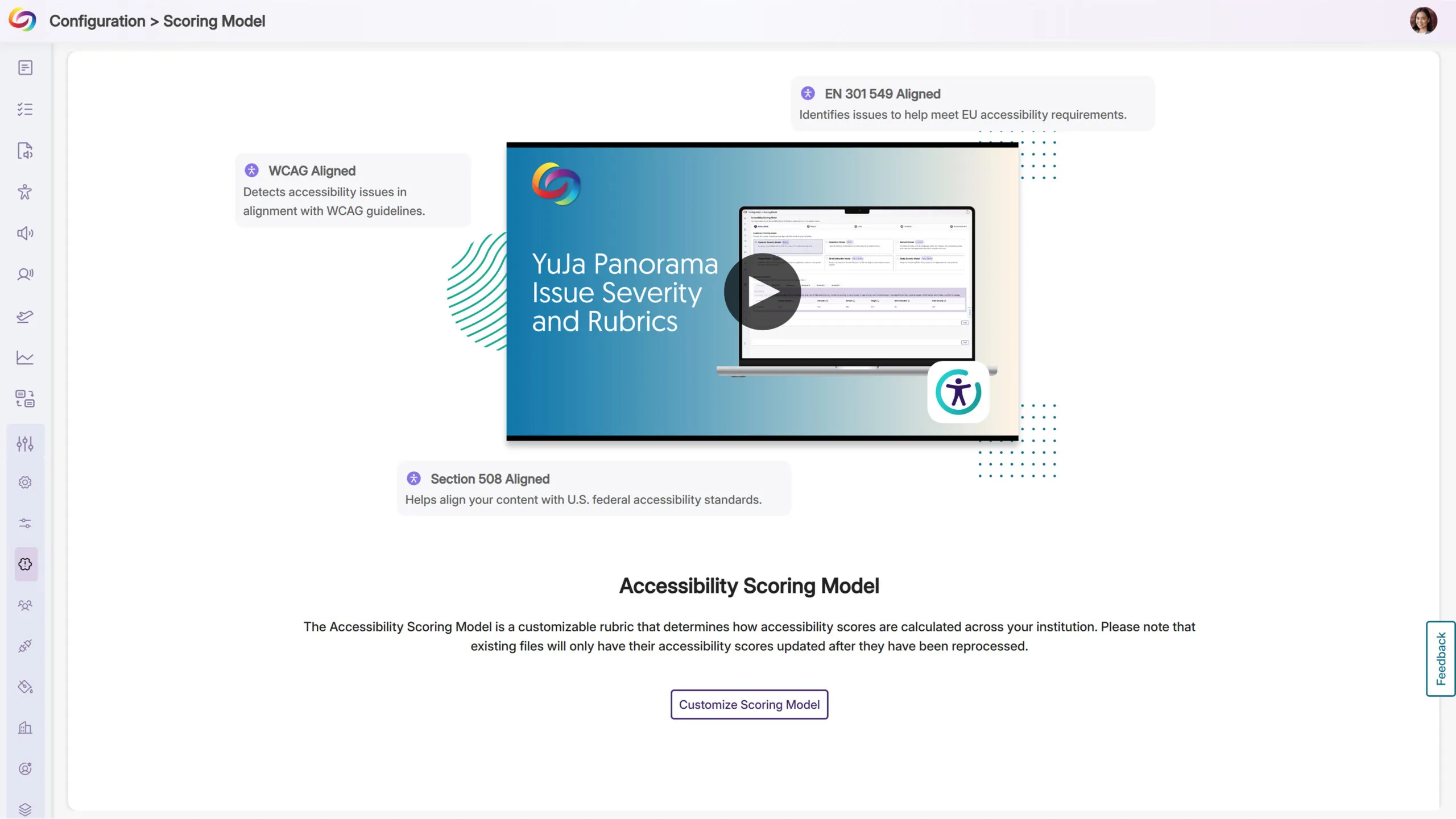 Improved Visualization of Accessibility Compliance Standards