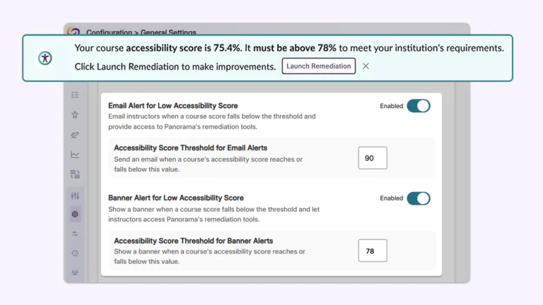 YuJa Panorama v26.7.0 Release – Dozens of New Accessibility Capabilities to Improve LMS Course Accessibility