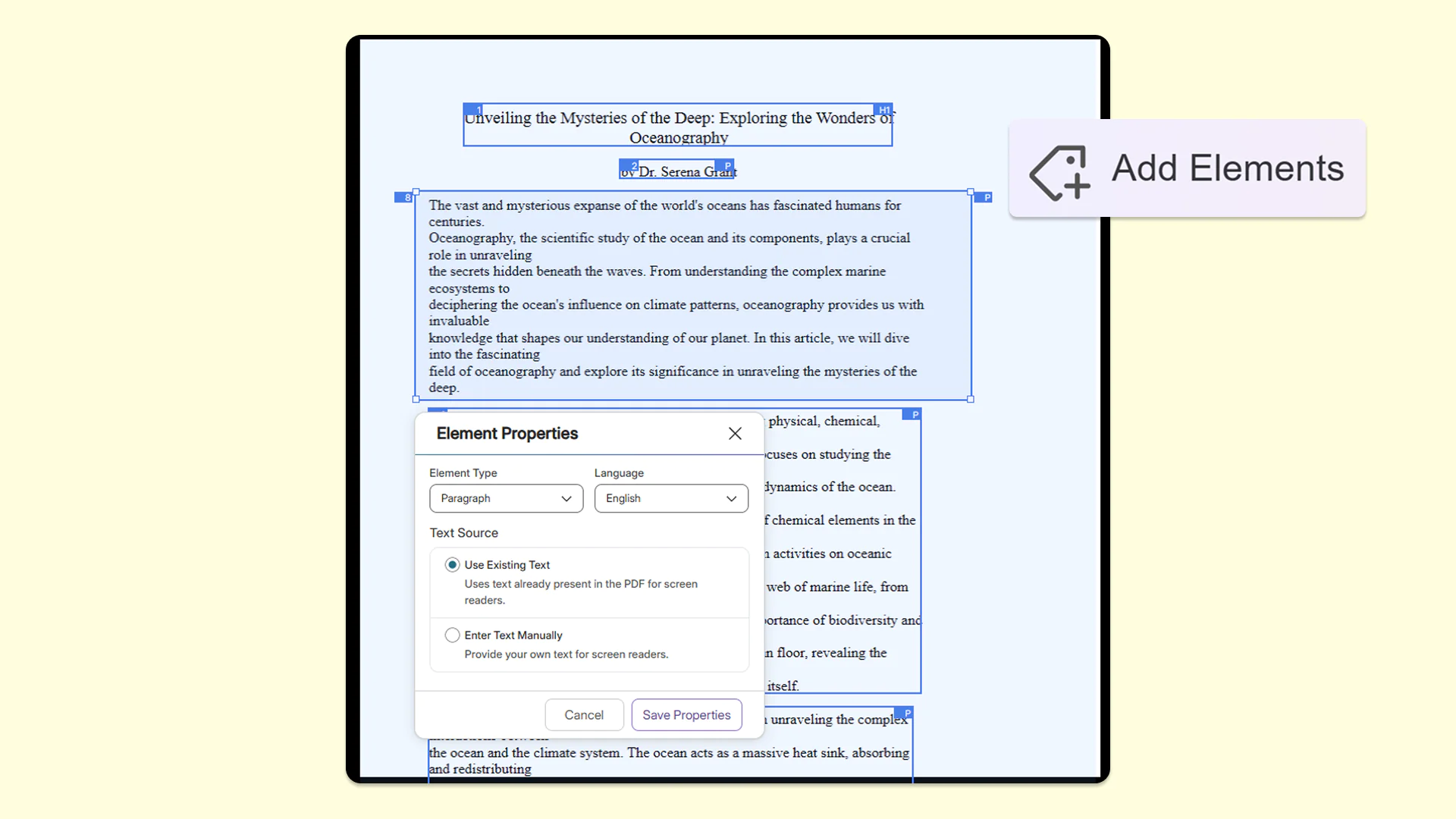 Create custom selection boxes for more granular tagging of content