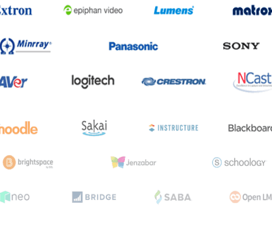 YuJa's Partners logos.