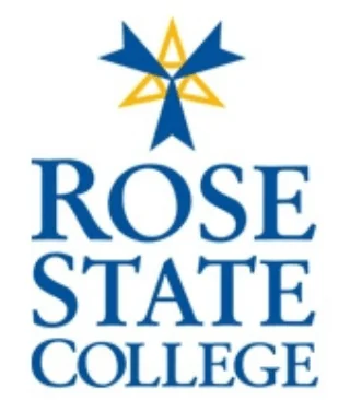 Rose State College logo.