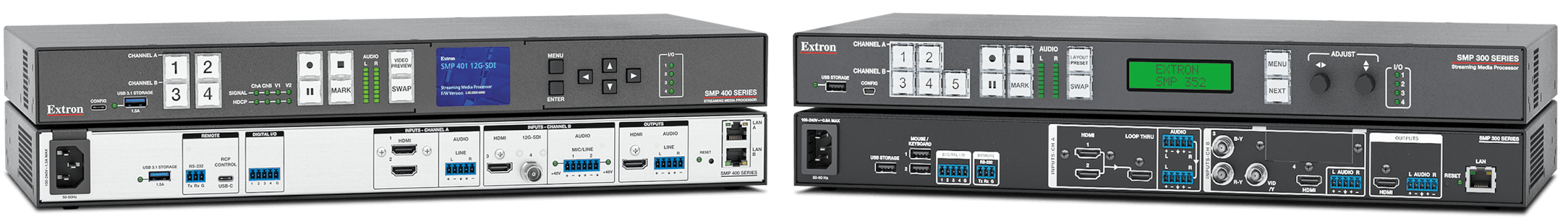 Extron devices.