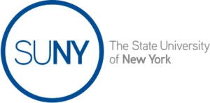 The State University of New York logo.