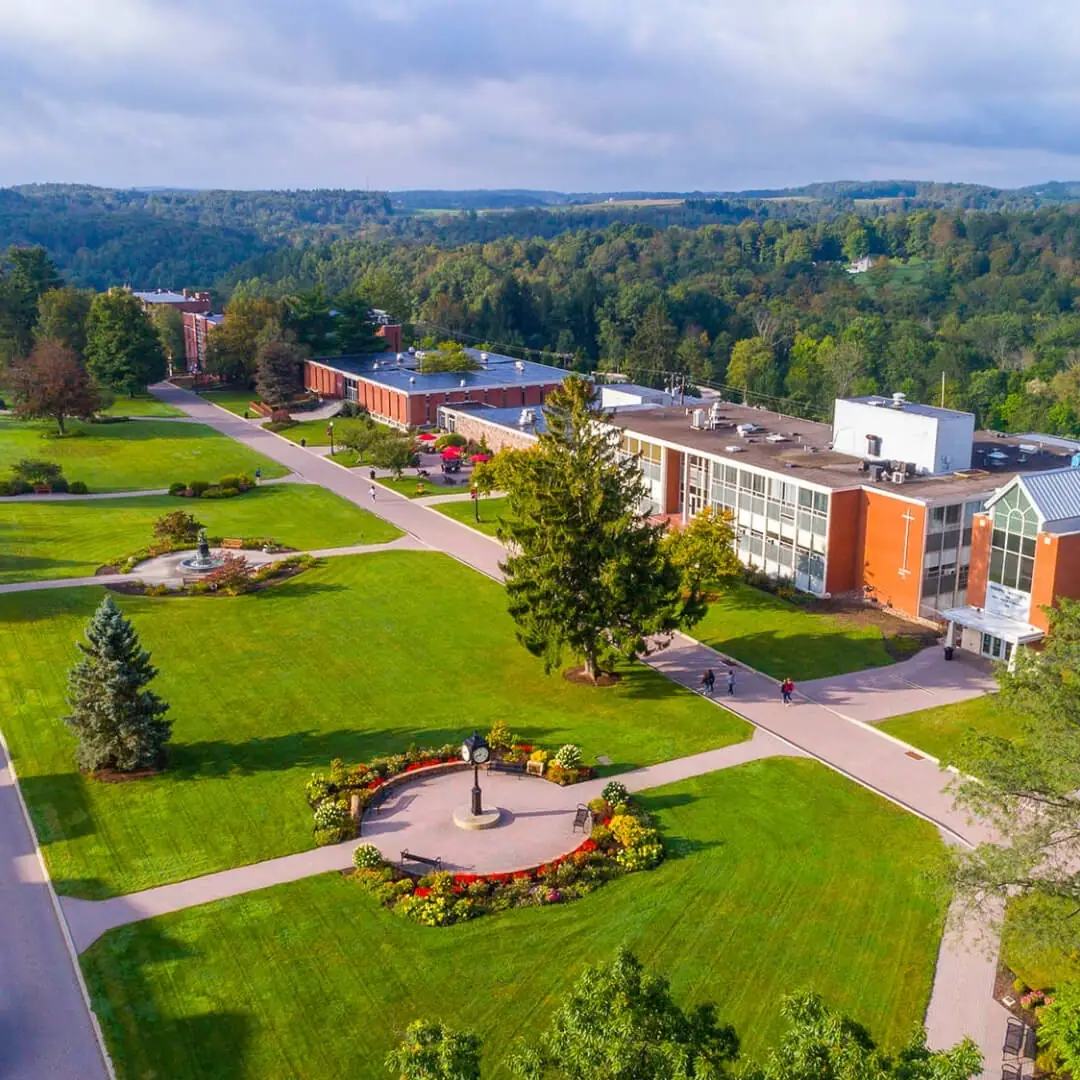 A photo of Saint Francis University campus