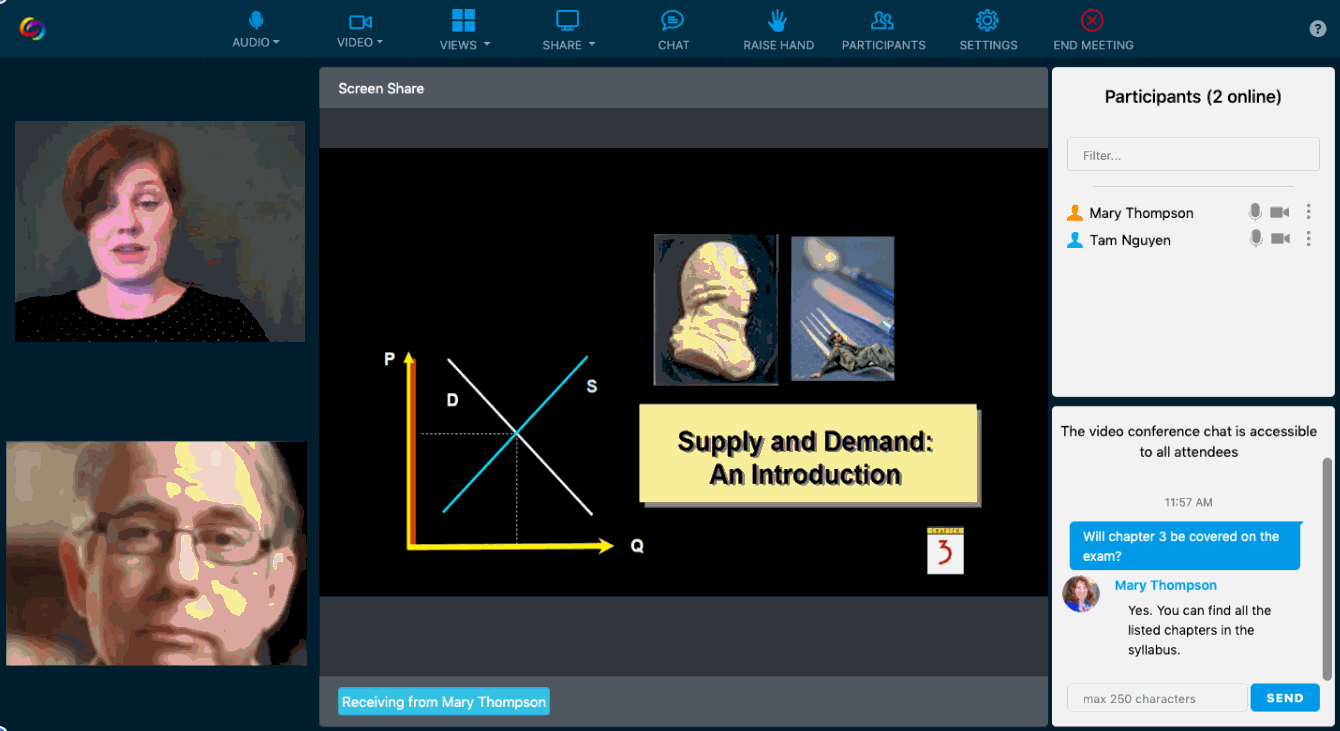 Scalable Virtual Classrooms