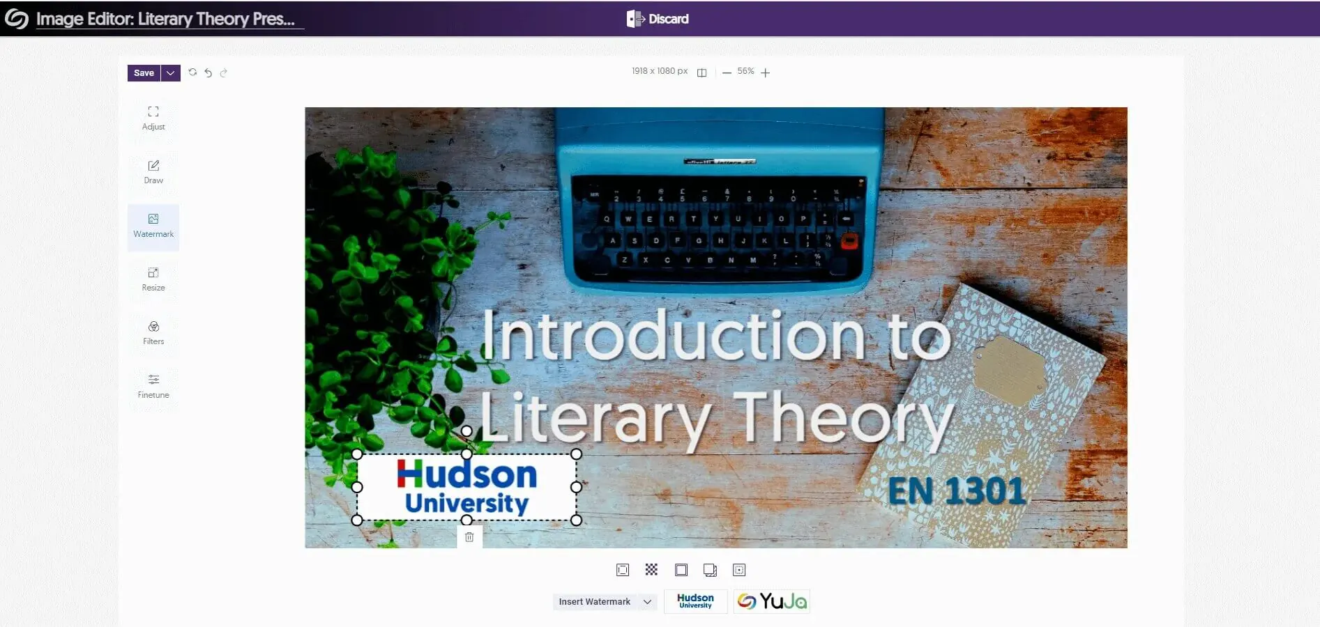 YuJa Media Library screenshot.