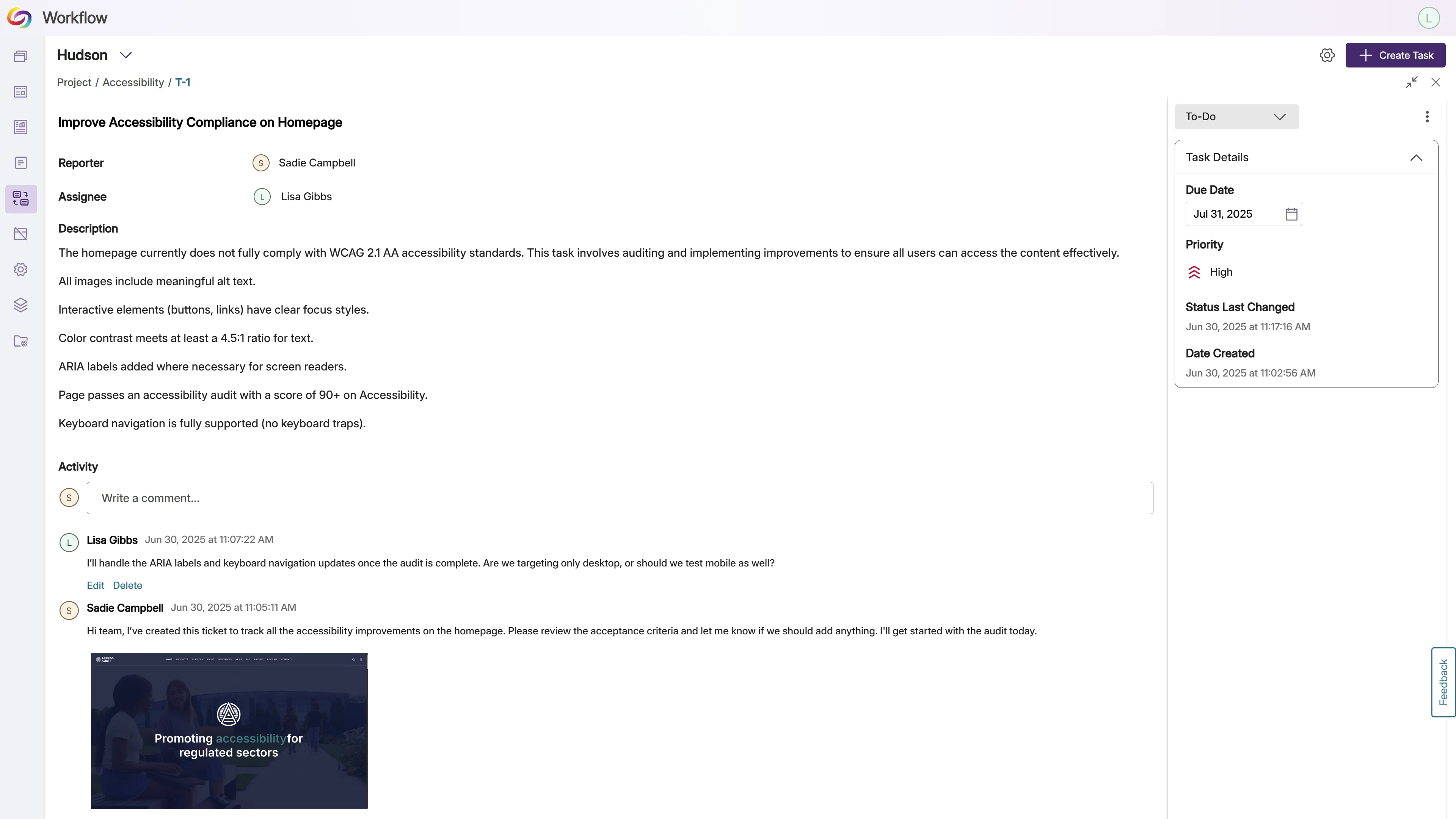 YuJa EqualGround Workflow Orchestration screenshot