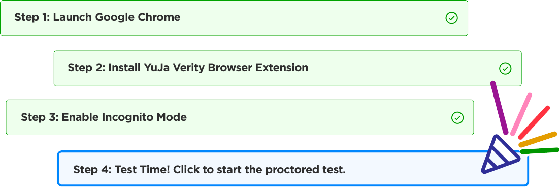 Steps to get started with YuJa Verity in Blackboard.