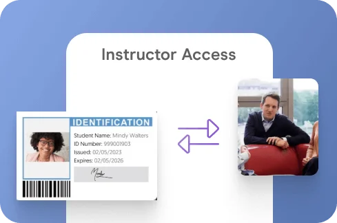Instructor Access Icon.