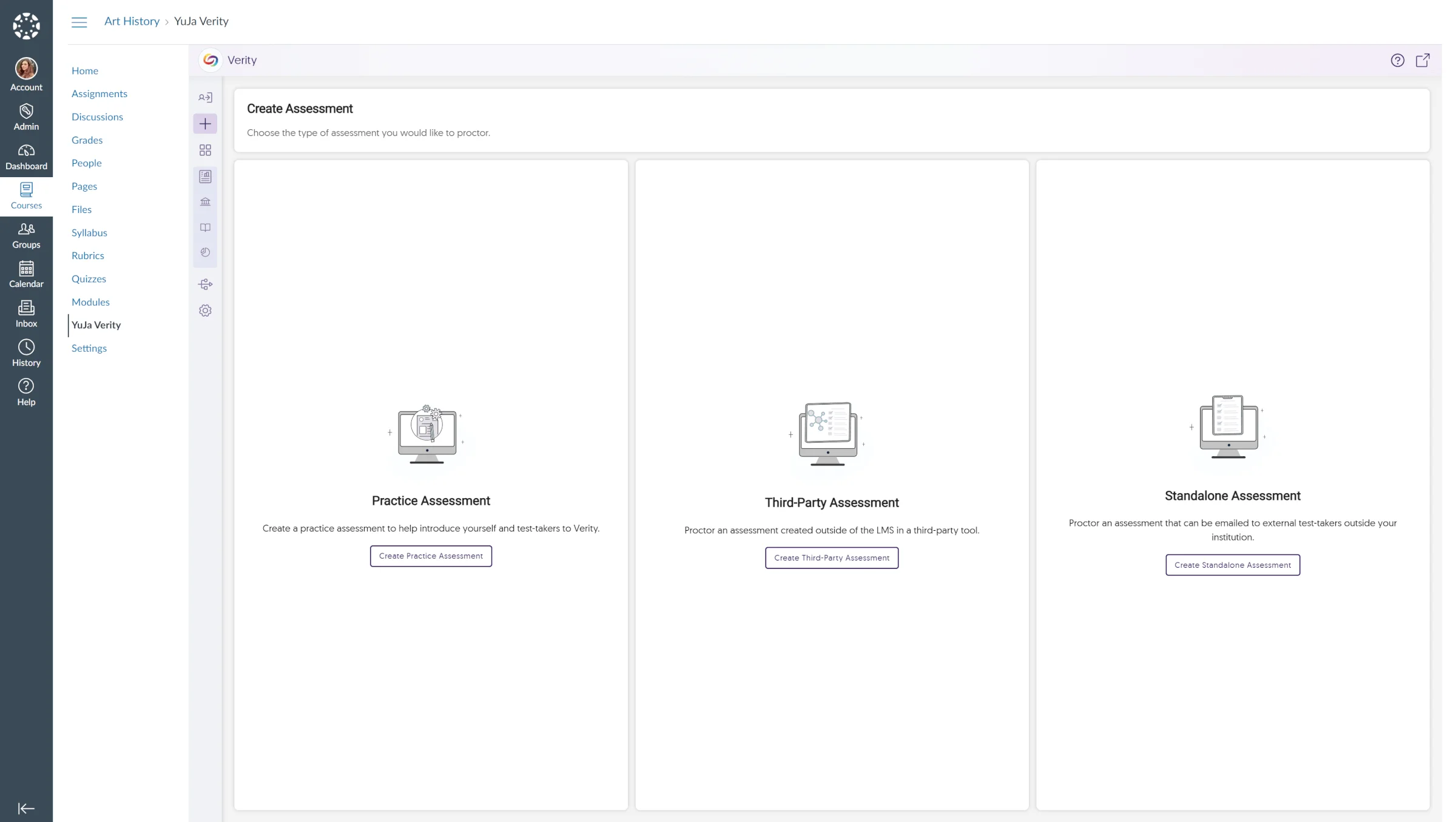 A screenshot showing the ability to move between tools with the LTI Integration.