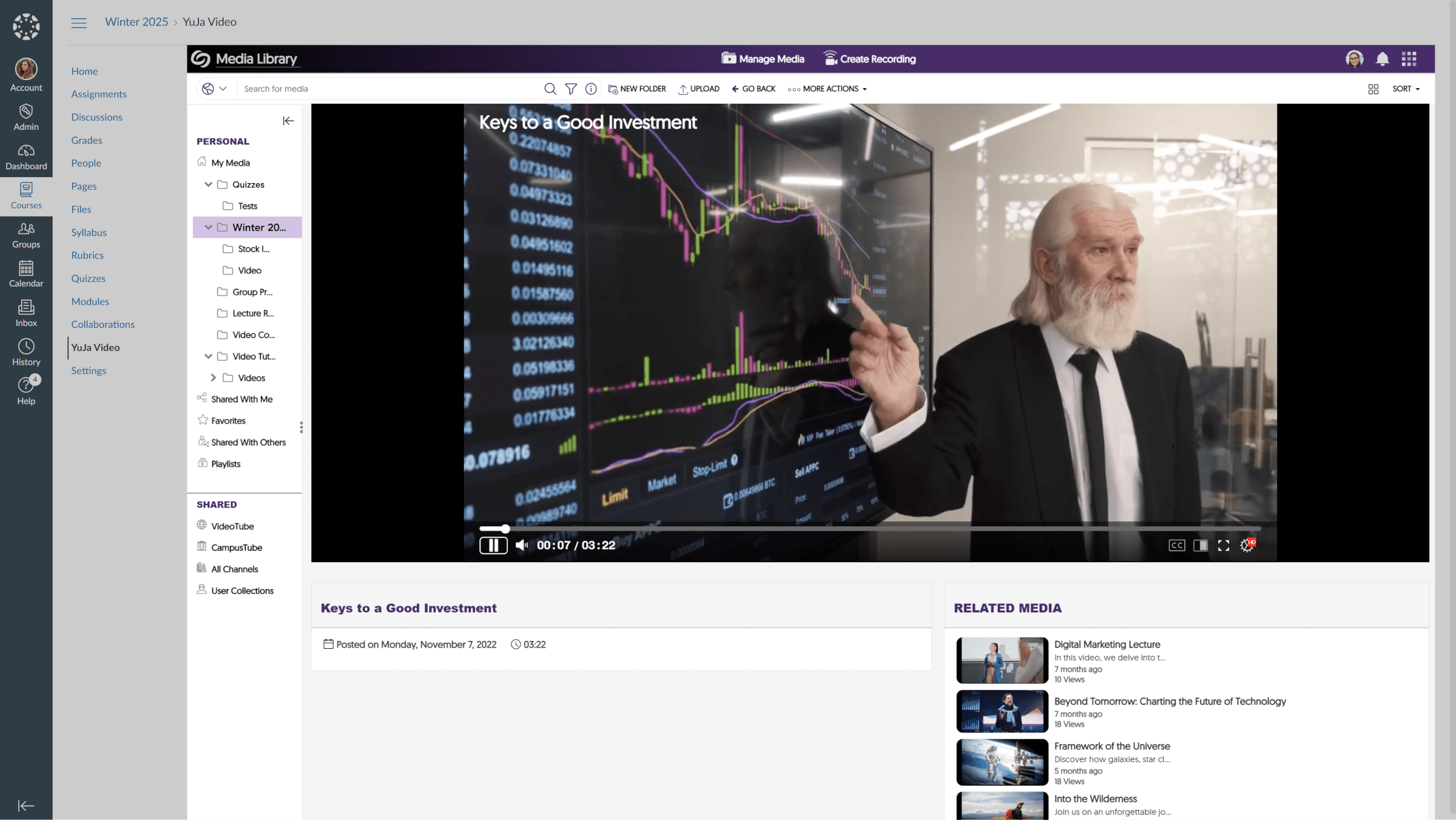 Screenshot of Media Chooser.