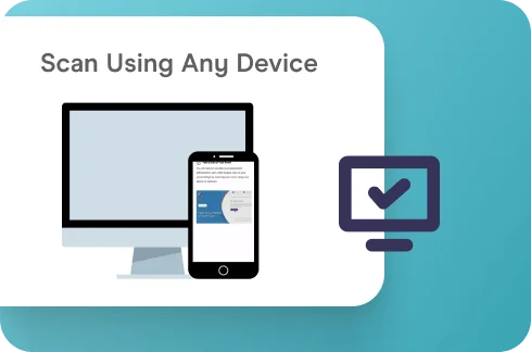 Scan Using Any Device Icon.