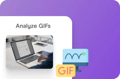 Analyze GIFs Icon.