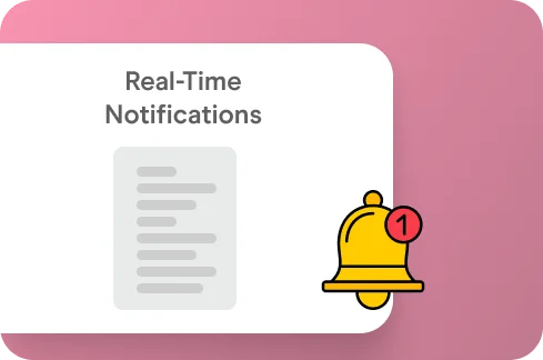 Real-Time Notifications for Flagged Restrictions Icon.