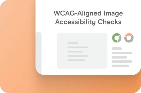 WCAG-Aligned Image Accessibility Checks   Icon.