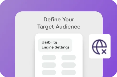 Visual Accessibility Gauge illustration.