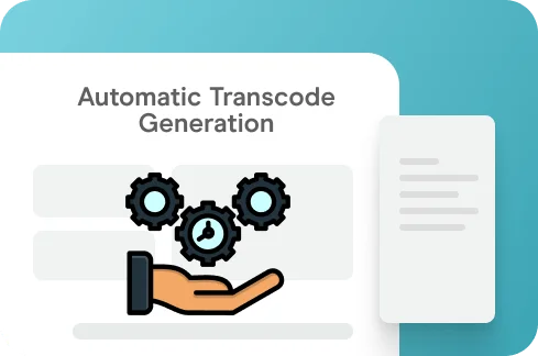 Video Transcoding illustration.