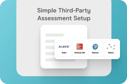 Simple Third-Party Assessment Setup illustration.