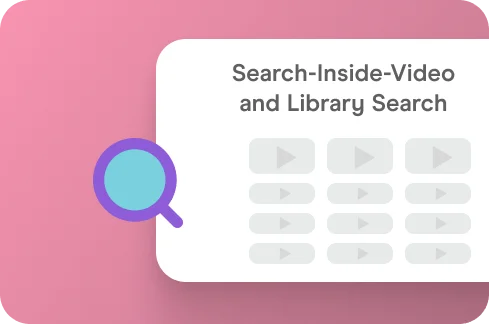 Search Inside Video illustration.