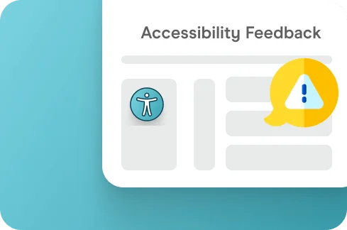 Real-Time Feedback Icon.