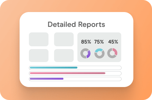 Detailed Reports illustration.