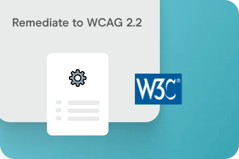 Remediate to WCAG 2.2 Icon.