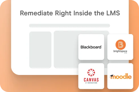 Remediate Right Inside the LMS Icon.
