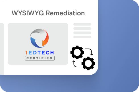 1EdTech-Certified LMS Integration Icon.