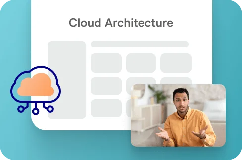Cloud-Native Architecture Icon.