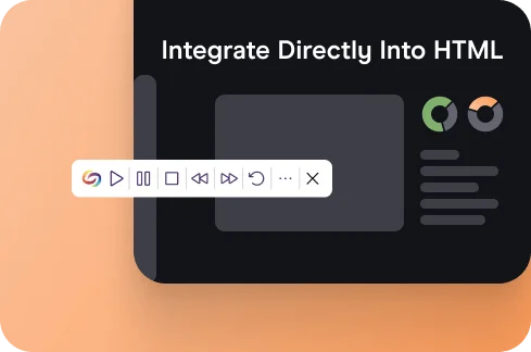  Integrate Directly Into HTML illustration.