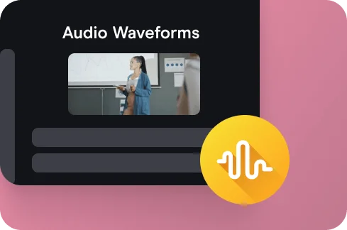 Audio Waveforms Icon.