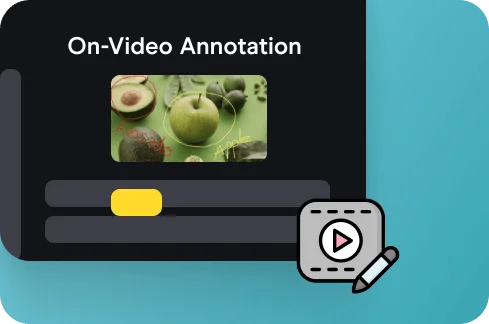On-Video Annotation Icon.