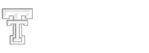 Texas Tech University white logo