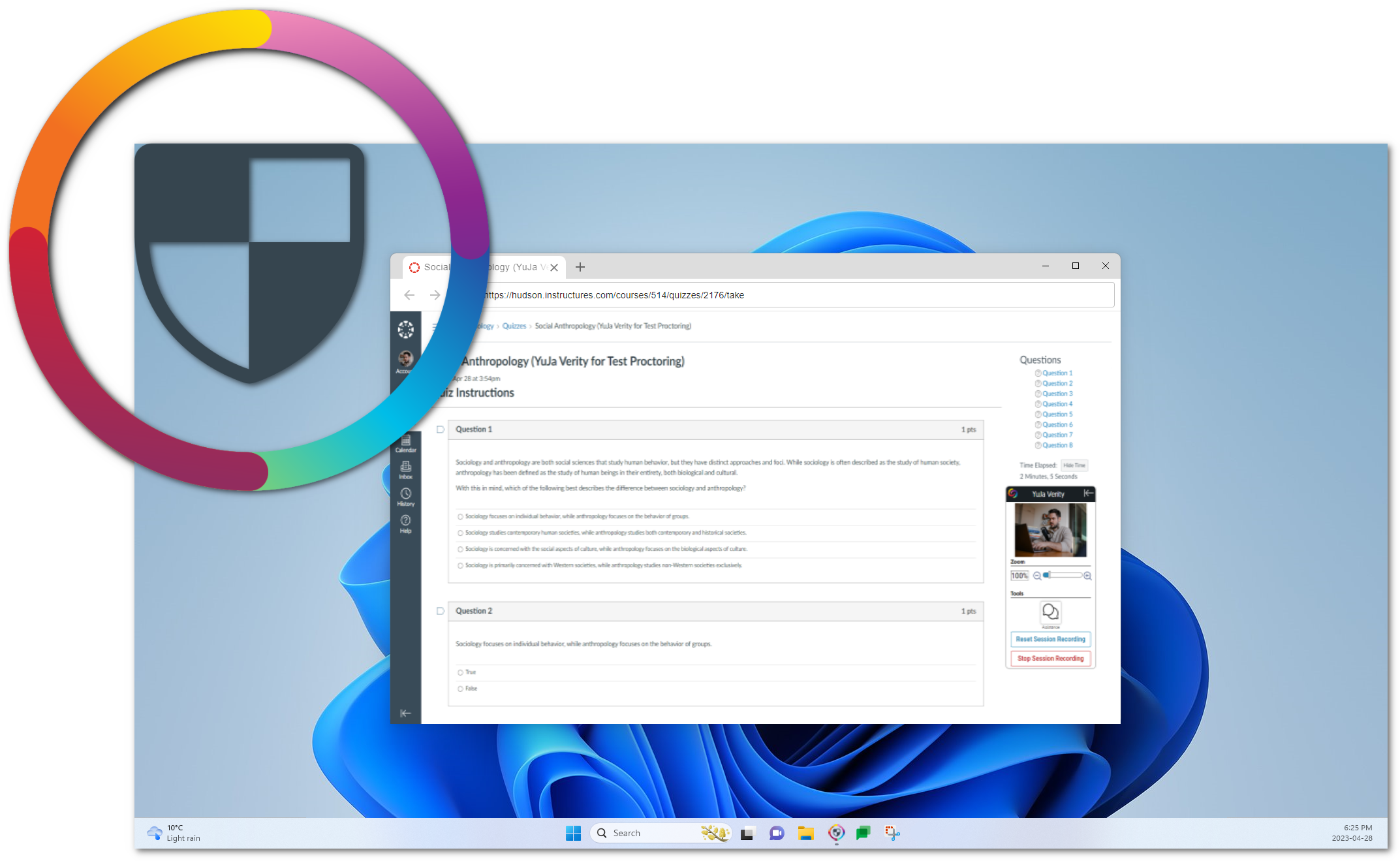 Verity Lockdown Browser