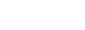 University of Akron white logo