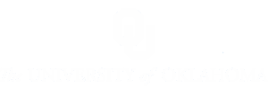 University of Oklahoma white logo