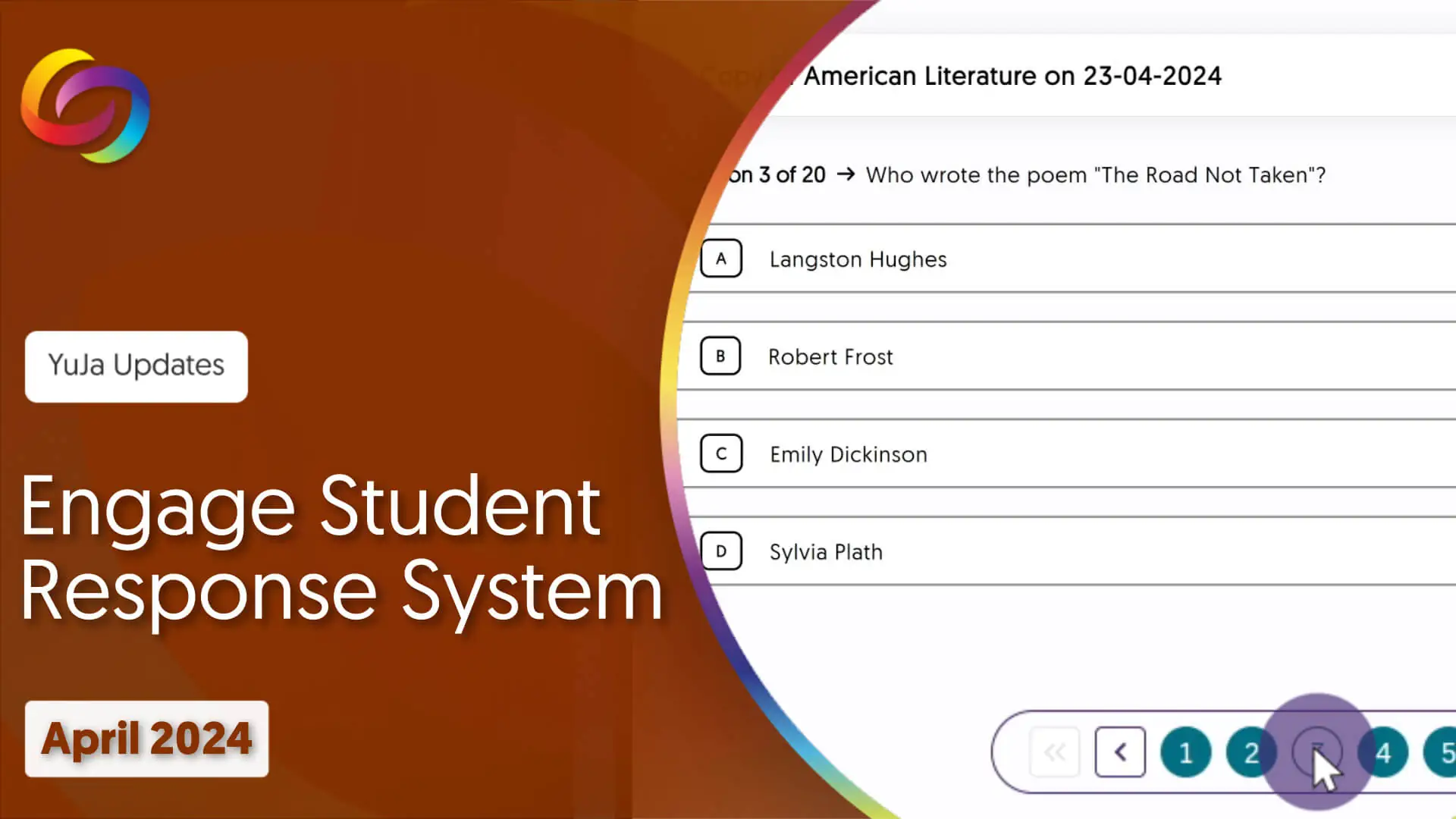 YuJa Engage Student Response System: April 2024 Release thumbnail.