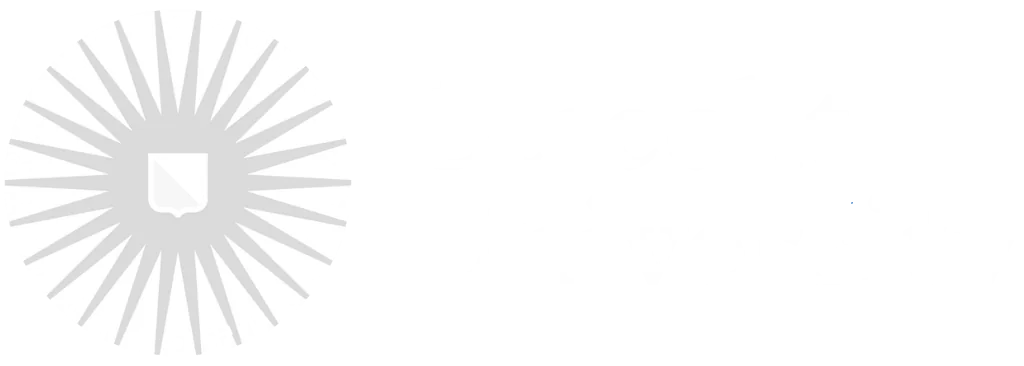 Utrecht University white logo