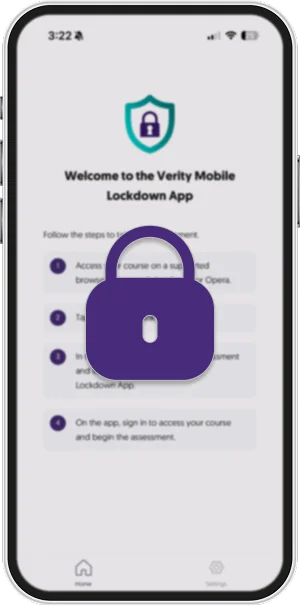 Verity 3516 Ability To Restrict Mobile Phone Use During Computer Based Lockdown Quizzes