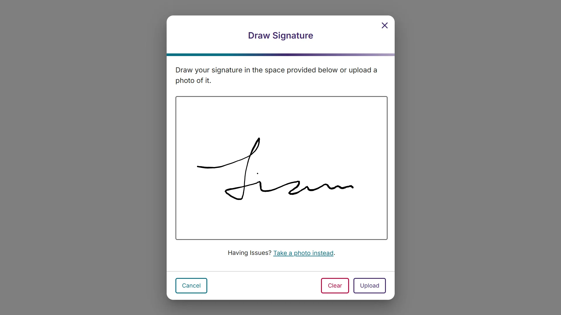 Enhance Security with Signature Verification for Test-Takers