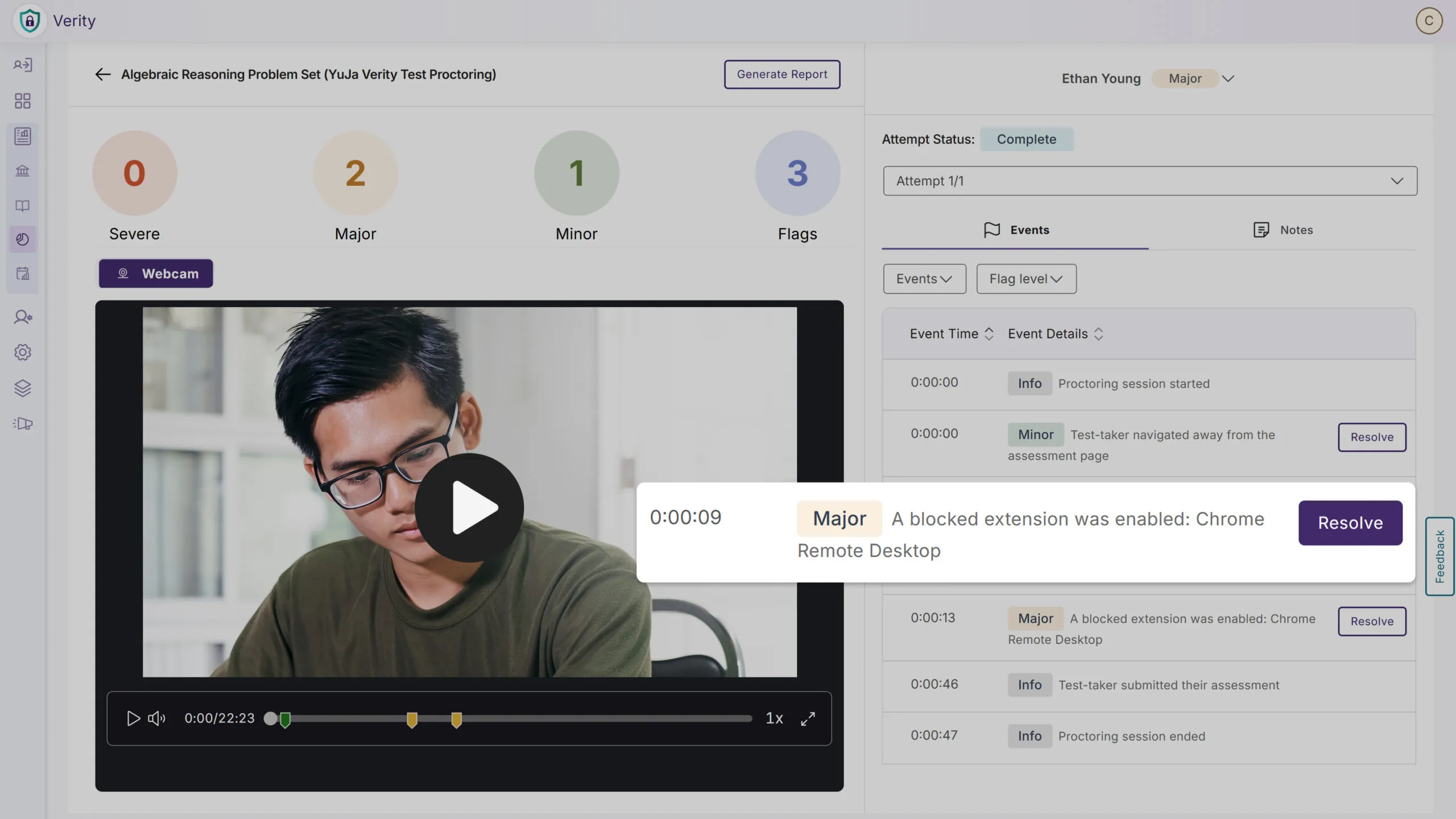Third-Party Browser Extension blocked