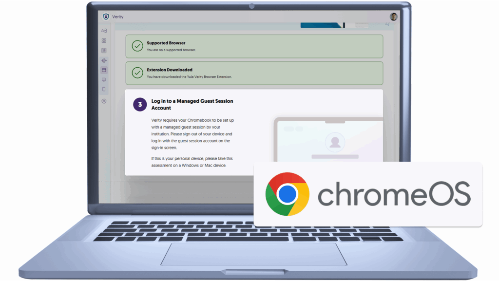 Verity 625 Expanded Chromebook Support Now Includes Lockdown Assessments V3