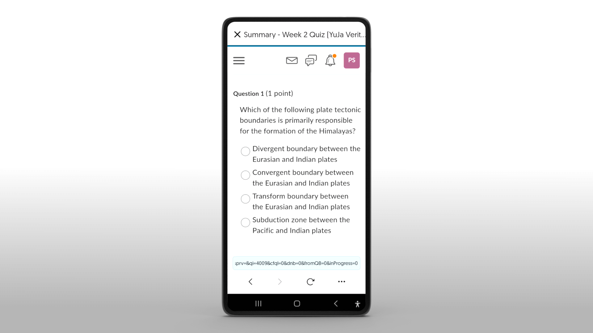 The Verity Mobile Lockdown App integrated with D2L Brightspace.