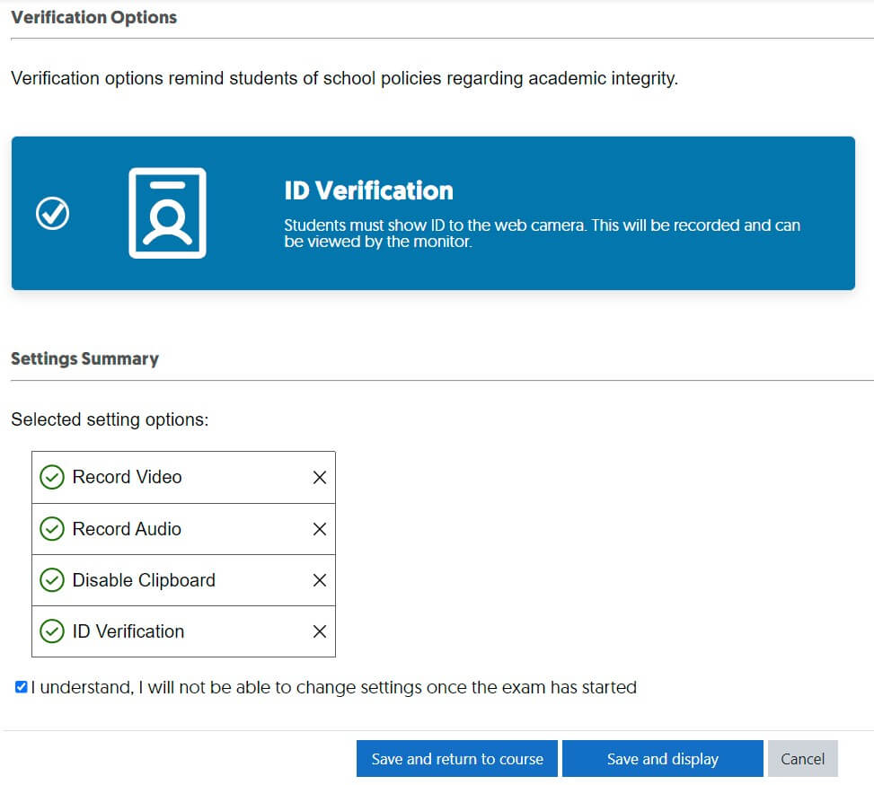 Verify Test-Takers Identity