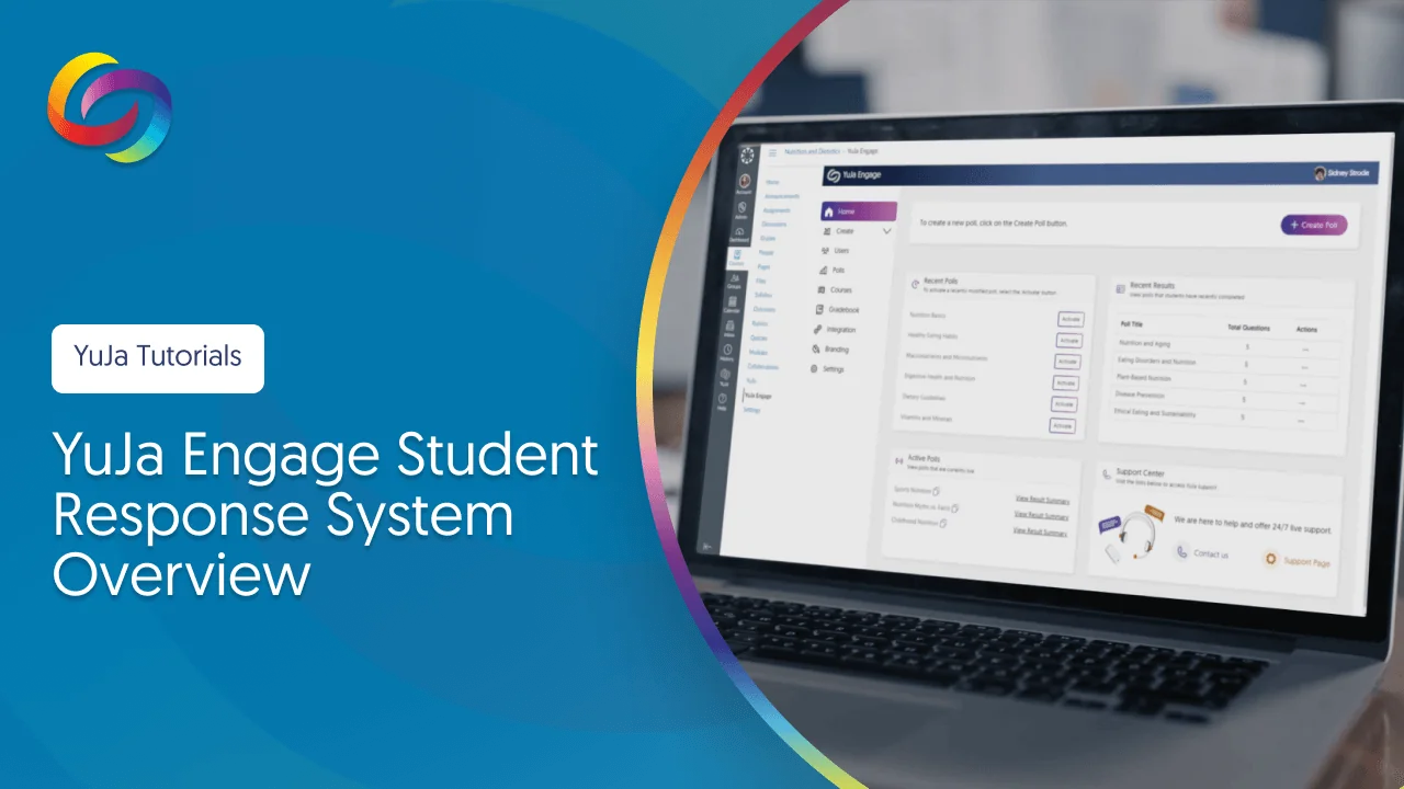 YuJa Engage Student Response System Overview thumbnail.